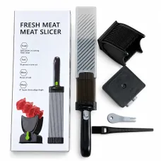Ручний слайсер для м'яса Fresh Meat Slicer • Пристрій для нарізання свіжого м'яса, риби та продуктів рівними скибочками Ручний слайсер для м'яса Fresh Meat Slicer • Пристрій для нарізання свіжого м'яса, риби та продуктів рівними скибочками