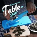 Ручной слайсер с регулируемой толщиной 2–10 мм для мяса, сыра и колбасы • Механическая ломтерезка для овощей и продуктов с ножом из нержавеющей стали