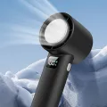 Ручний турбо-вентилятор Turbo Handheld Fan T60 • Портативний акумуляторний вентилятор Turbo Handheld Fan T60 з USB-заряджанням для дому та поїздок