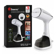 Ручной отпариватель DOMOTEC MS-5363 2500W с LED-дисплеем • Мощный паровой отпариватель для одежды, штор и домашнего текстиля