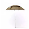Рыбацкий зонт 2 м JTG2025-3khaki хаки с клапаном, наклоном, стенкой, чехлом и крючками • Туристический зонт для рыбалки и отдыха на природе