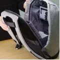Рюкзак Bobby Антивор серый с USB портом