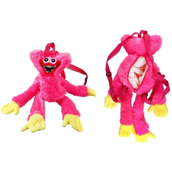 Рюкзак детский Titatin Монстр Хаги Ваги Киси Миси Huggy Wuggy ∙ Синий / розовый / радужный