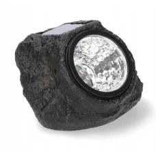 Садовый светильник Garden Light Stone на солнечной батарее ∙ Декоративный LED светильник-камень для сада, газона, дорожек и ландшафтной подсветки