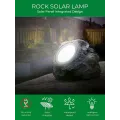 Садовый светильник Garden Light Stone на солнечной батарее ∙ Декоративный LED светильник-камень для сада, газона, дорожек и ландшафтной подсветки