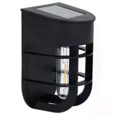 Садовый светильник на солнечной панели 9 WW • Уличный LED светильник теплого белого света для сада, дорожек, двора, газона и декоративной подсветки участка