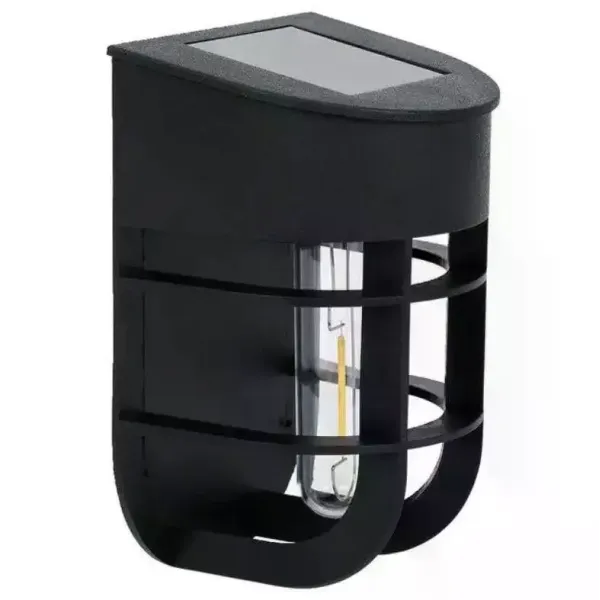 Садовый светильник на солнечной панели 9 WW • Уличный LED светильник теплого белого света для сада, дорожек, двора, газона и декоративной подсветки участка