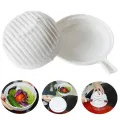 Салатница - овощерезка Salad Cutter Bowl для быстрой шинковки овощей и салатов