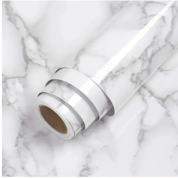 Самоклеящаяся пленка Supretto Мрамор ∙ Самоклейка для поверхностей, 300x60 см