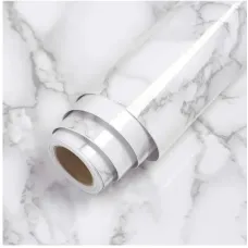 Самоклеящаяся пленка Supretto Мрамор ∙ Самоклейка для поверхностей, 200x60 см