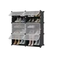 Шафа для взуття Storage Cube Cabinet DT-1572 • Складана пластикова шафа-органайзер Storage Cube Cabinet DT-1572 для зберігання взуття в передпокої, спальні та гардеробній