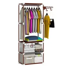 Шкаф - органайзер NEW BOXY COAT RACK Сборная вешалка с полками и крючками для одежды