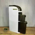 Шкаф-пенал для ванной 78×41×18 см • Узкий напольный шкаф для туалета 78×41×18 см с 4 секциями, ящиками и колесиками