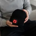 Шапка-бини с фонариком спереди, вязаная • головной убор с LED-подсветкой для свободных рук на рыбалке, в походе, на велопрогулке и при работе в темноте