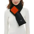 Шарф Intelligent Heating Scarf з підігрівом чорний • Електричний шарф Intelligent Heating Scarf USB 5V 6 Вт з 3 режимами нагріву 10×80 см