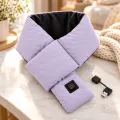 Шарф Intelligent Heating Scarf з підігрівом фіолетовий • Електричний шарф Intelligent Heating Scarf USB 5V з 3 режимами нагріву 10×80 см