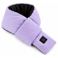 Шарф Intelligent Heating Scarf з підігрівом фіолетовий • Електричний шарф Intelligent Heating Scarf USB 5V з 3 режимами нагріву 10×80 см