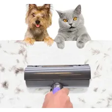 Щётка для чистки одежды, мебели, ковров от шерсти ∙ Валик для удаления шерсти животных Fur Daddy SONIC