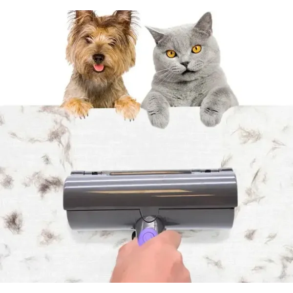 Щётка для чистки одежды, мебели, ковров от шерсти ∙ Валик для удаления шерсти животных Fur Daddy SONIC