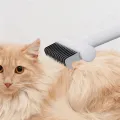 Щётка для вычёсывания шерсти New Pet Comb 1-61 • Гребень для ухода за шерстью животных
