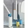 Щетка ершик для уборки ванной Toilet Cleaner Set • Универсальный набор для чистки туалета с насадками для ванной комнаты и сантехники