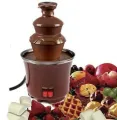 Шоколадный фонтан Фондю Mini Chocolate Fondue Fountain Домашняя мини - фондюшница