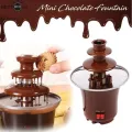 Шоколадный фонтан Фондю Mini Chocolate Fondue Fountain Домашняя мини - фондюшница