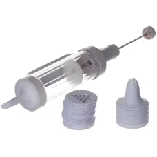 Шприц для печенья с насадками для декорирования Cookie Press and Cake Decorator Set ∙ Кондитерский шприц-пресс с насадками для печенья и крема Cake Decorator Set