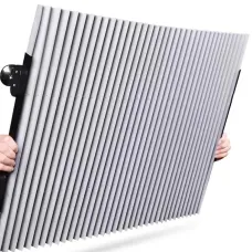 Шторка солнцезащитная раздвижная на лобовое стекло в авто 65х170см / Жалюзи автомобильные