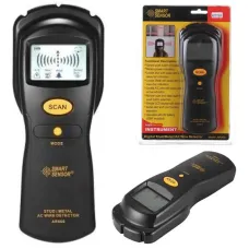 Искатель проводов AR906 ∙ Профессиональный металлоискатель – детектор скрытой проводки с селективным сенсором тока