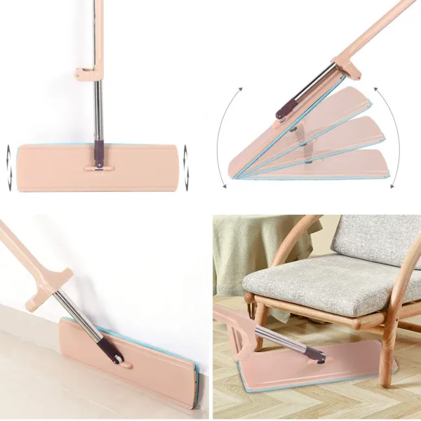 Швабра лентяйка с отжимом Spin Mop Cleaner 360 ∙ Самоотжимающая швабра микрофибра для быстрого мытья полов