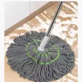 Швабра микрофибра с отжимом Машка · Швабра-лентяйка с насадкой из микрофибры для влажной уборки