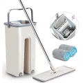 Швабра микрофибра с отжимом + ведро Scratch Cleaning Mop ∙ Швабра лентяйка cleaner 360