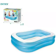 Сімейний надувний басейн INTEX 57180 203×152×48 см • Просторий літній басейн для дітей і дорослих Сімейний надувний басейн INTEX 57180 203×152×48 см • Просторий літній басейн для дітей і дорослих