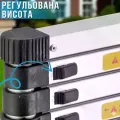 Складана телескопічна драбина LN-2,7 2,7 м • Універсальна драбина-стрем’янка для дому, дачі, ремонту, монтажу та господарських робіт