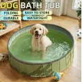 Складной бассейн для собак XL-1461 • Портативный бассейн для домашних животных