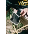 Складной туристический стул 10852 белый 64×62×74 см до 140 кг • Кемпинговый стул 10852 из Oxford и алюминиевого сплава для рыбалки, пикника, похода и дачи