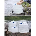 Складная канистра для воды с краном, 10 л · Походная туристическая емкость – бутыль для жидкостей