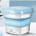 Складная стиральная машина портативная мини-машинка для стирки Maxtop Silicon Washing Machine