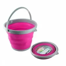 Складное силиконовое ведро Collapsible Bucket, 10 литров | Ведро пластиковое хозяйственное Складное силиконовое ведро Collapsible Bucket, 10 литров | Ведро пластиковое хозяйственное