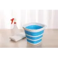 Складное силиконовое ведро Collapsible Bucket, 10 литров | Ведро пластиковое хозяйственное