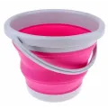 Складное силиконовое ведро Collapsible Bucket, 10 литров | Ведро пластиковое хозяйственное
