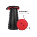 Складной телескопический стул Telescopic stool ∙ Походный раскладной стул-табурет для рыбалки, туризма и отдыха