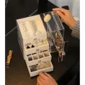 Шкатулка для хранения ювелирных украшений AND XL-1831 Makeup Box • Органайзер для колец, сережек, цепочек, косметики и аксессуаров