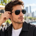 Смарт-очки F18 AI с переводчиком • Умные Bluetooth-очки F18 AI со стереозвуком, сенсорным управлением, музыкой, звонками и переводом речи для поездок и общения