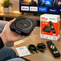 Smart TV приставка I96Z18 4/32 ГБ • ТВ-приставка I96Z18 Android 12 с Wi-Fi 2.4/5 ГГц, 4 ГБ RAM и 32 ГБ ROM