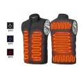 Умный согревающий жилет с 3 режимами нагрева ∙ Жилет с USB подогревом 9 зон ∙ Электрическая термокуртка