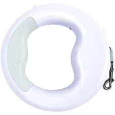 Собачий поводок SKEPPY с кольцом с LED подсветкой · Автоматический выдвижной поводок – рулетка для питомца 3 метра