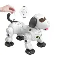 Собака - робот 777-602 Интерактивная игрушка Домашний питомец на радиоуправлении ∙ Пульт на руку в виде часов ∙ Подсветка ∙ Голосовое и сенсорное управление