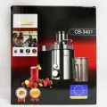 Соковыжималка электрическая из нержавеющей стали Crownberg CB-3401 1000W
